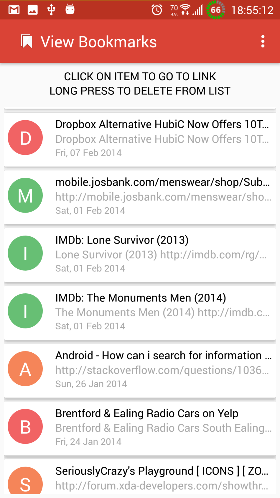 Gmail Bookmarks Phantomapps